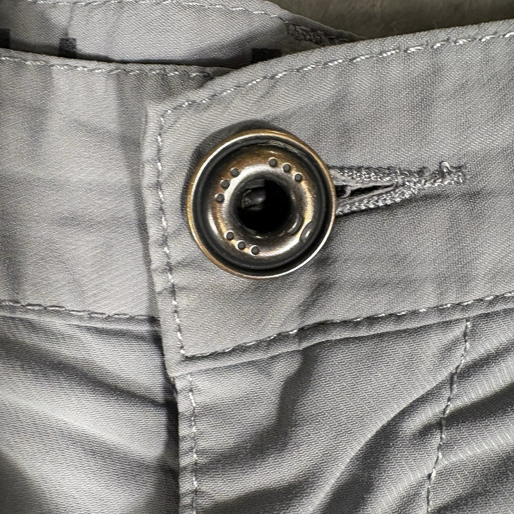 Hurley Nike DRI-FIT Mens Flat Front Shorts‎ Gray 36 Beach Coastal Athleisure - Picture 3 of 13